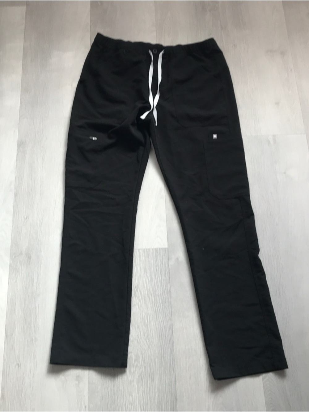 FIGS BLACK SCRUB PANT MENS UTILITY MENS LARGE